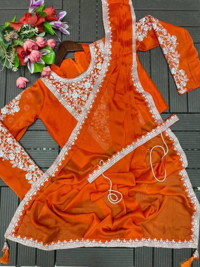 Buy Bt 7105 Rangoli Silk Embroidered Ready To Wear Saree Collection Wholesale 2026
