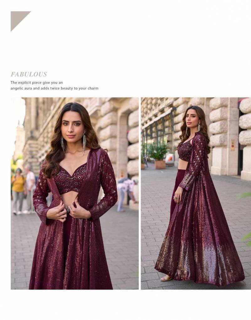 Sayuri Rubal Georgette Embroidered Indo Western Party Wear Collection Wholesale 6 Beautiful Sayuri Rubal Georgette Embroidered Indo Western Party Wear Collection Wholesale 2026