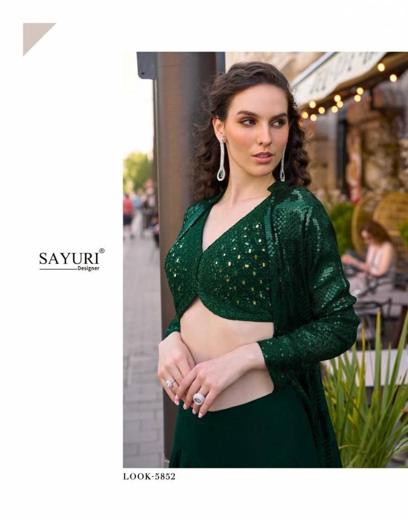 Sayuri Rubal Georgette Embroidered Indo Western Party Wear Collection Wholesale 10 Beautiful Sayuri Rubal Georgette Embroidered Indo Western Party Wear Collection Wholesale 2026