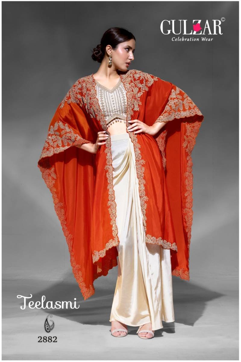 Gulzar Teelasmi Premium Crepe Embroidered Indo Westerns Wholesale 5 Launching Gulzar Teelasmi Premium Crepe Embroidered Indo Westerns Wholesale 2026