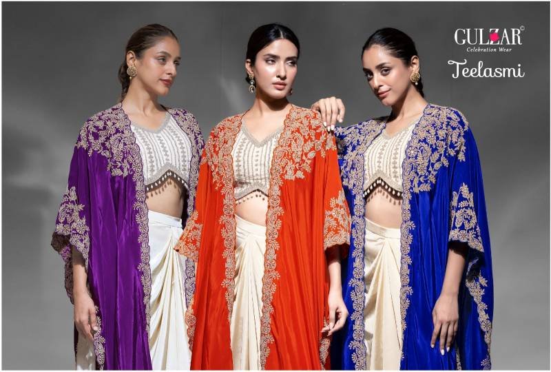 Gulzar Teelasmi Premium Crepe Embroidered Indo Westerns Wholesale 9 Launching Gulzar Teelasmi Premium Crepe Embroidered Indo Westerns Wholesale 2026