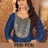 Buy Sangeet Peri Peri Zoba Silk Womens Wear Kurti And Bottom Collection Wholesale 2026
