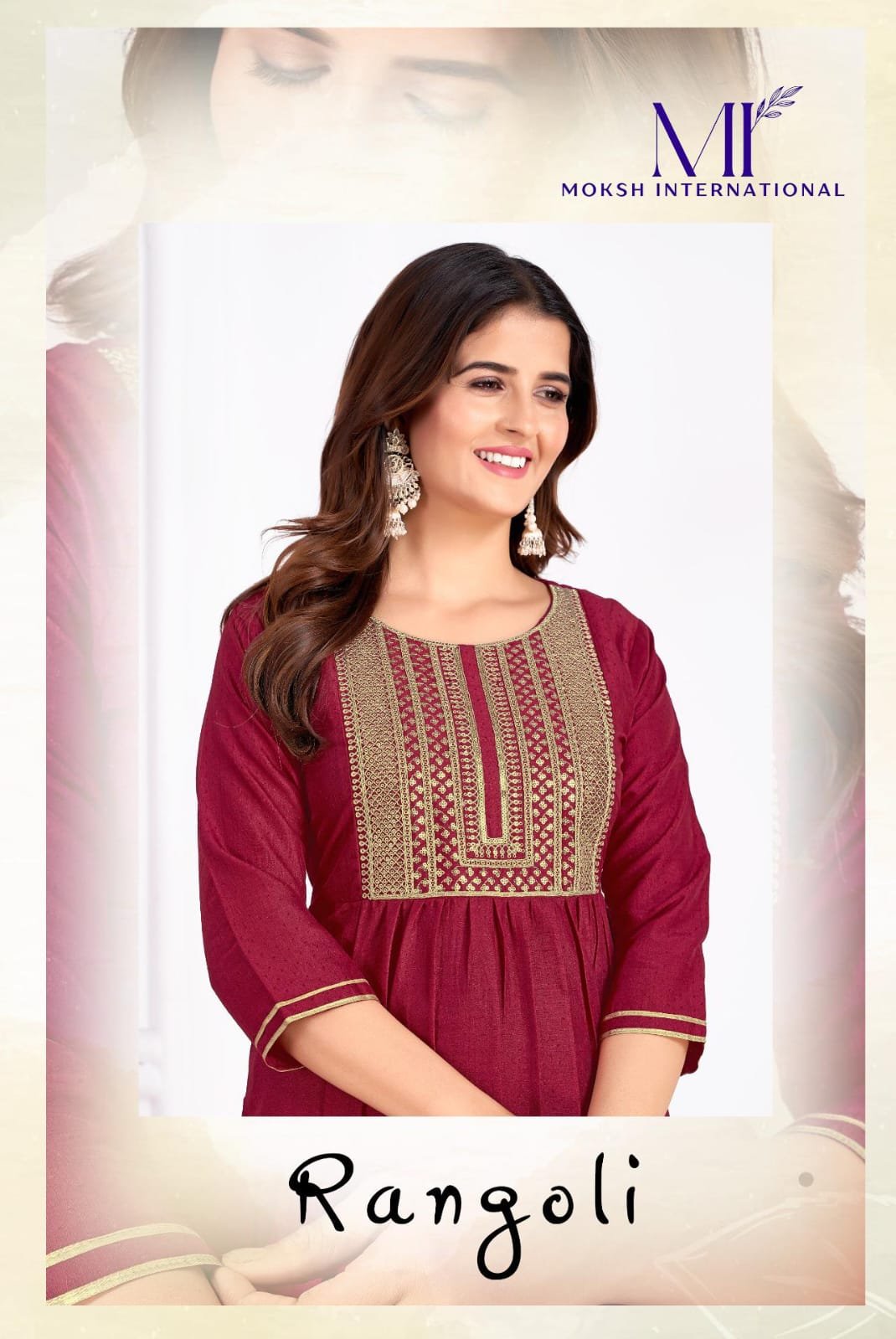 Moksh Rangoli Vol 1  Readymade Set Collection Wholesale