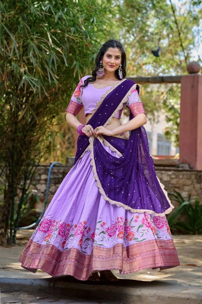 Lekha Yf 1518 Cotton Silk Embroidery Worked Premium Lehenga Choli Collection Wholesale 6 Beautiful Lekha Yf 1518 Cotton Silk Embroidery Worked Premium Lehenga Choli Collection Wholesale 2026