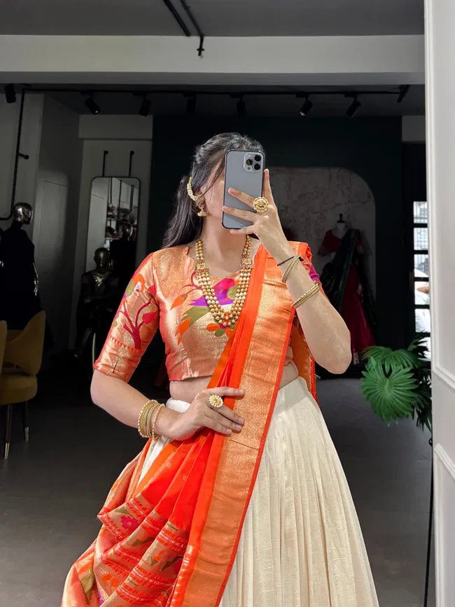 Lekha Yf 2007 Vichitra Silk Zari Weaving Plain Lehenga Choli Collection Wholesale 7 Beautiful Lekha Yf 2007 Vichitra Silk Zari Weaving Plain Lehenga Choli Collection Wholesale 2026