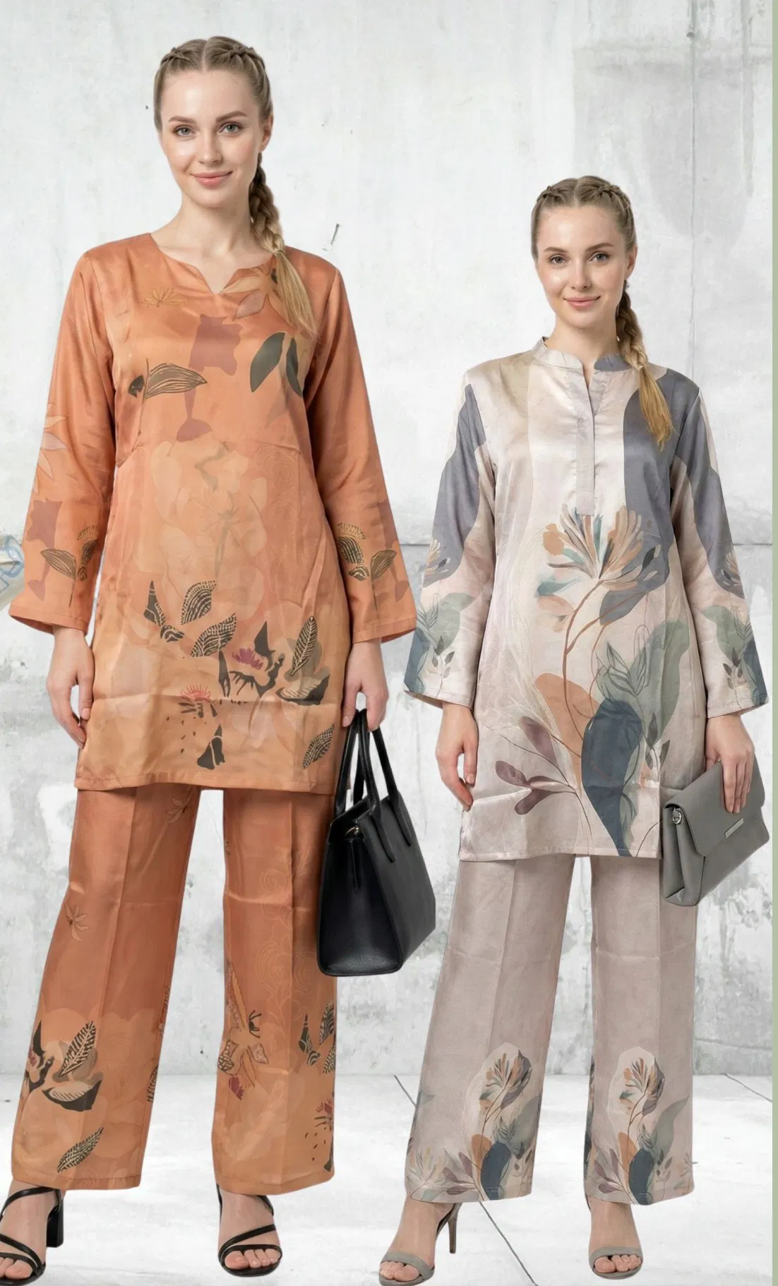 Buy Jisha Kaftan Modern Co Ord Set Vol 3 Japan Satin Fancy Co Ord Set Wholesale 2026