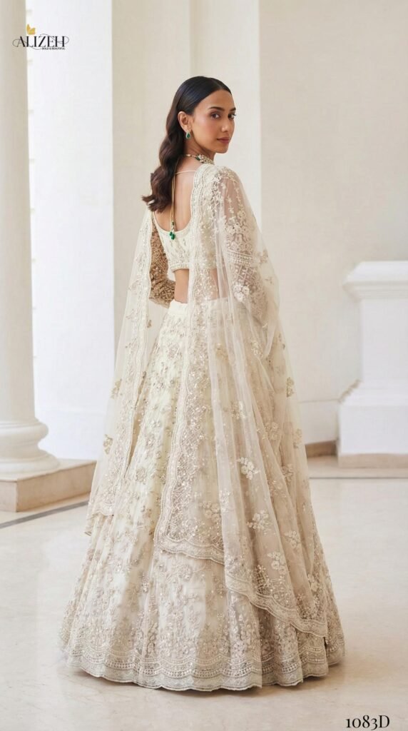Stylish Alizeh Bridal Heritage Colours 1083 Butterfly Net Designer Lehenga Choli Wholesale 2026
