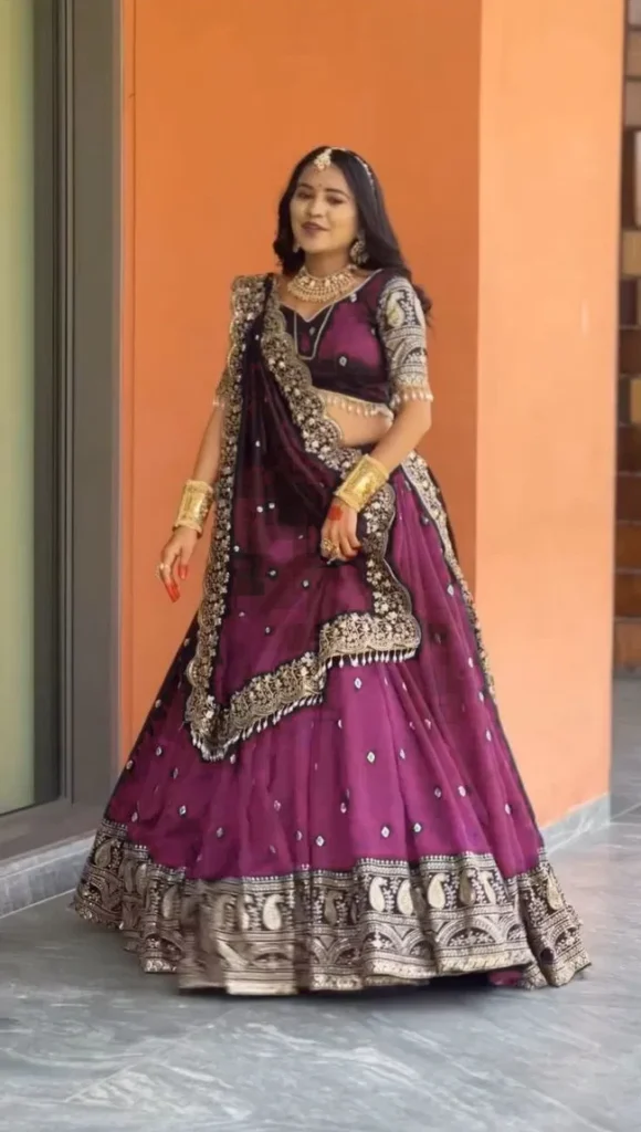 Stylish Glory QRC 353 Chinon Silk Lehengha Choli With Dupatta Wholesale 2026