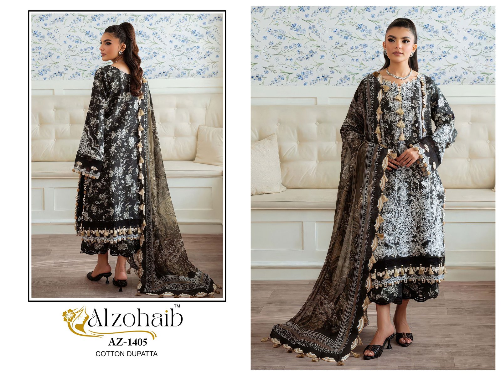 Alzohaib Riwayat Vol 2 Chiffon Dupatta Cotton Pakistani Salwar Kameez Wholesale 6 Alzohaib Riwayat Vol 2 Chiffon Dupatta Cotton Pakistani Salwar Kameez Wholesale