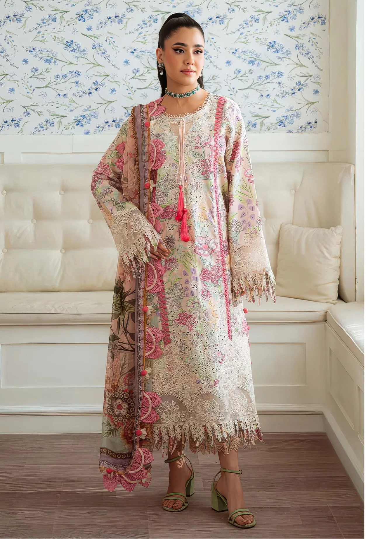 Alzohaib Riwayat Vol 2 Cotton Dupatta Cotton Pakistani Salwar Kameez Wholesale