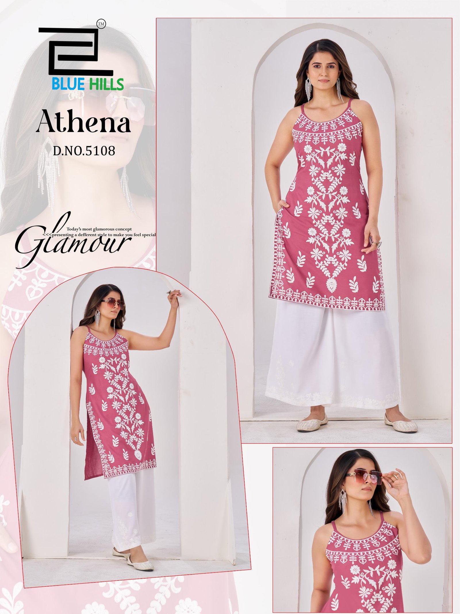 Blue Hills Athena Rayon With Embroidery Work Top Collection Wholesale 6 Latest Blue Hills Athena Rayon With Embroidery Work Top Collection Wholesale 2026