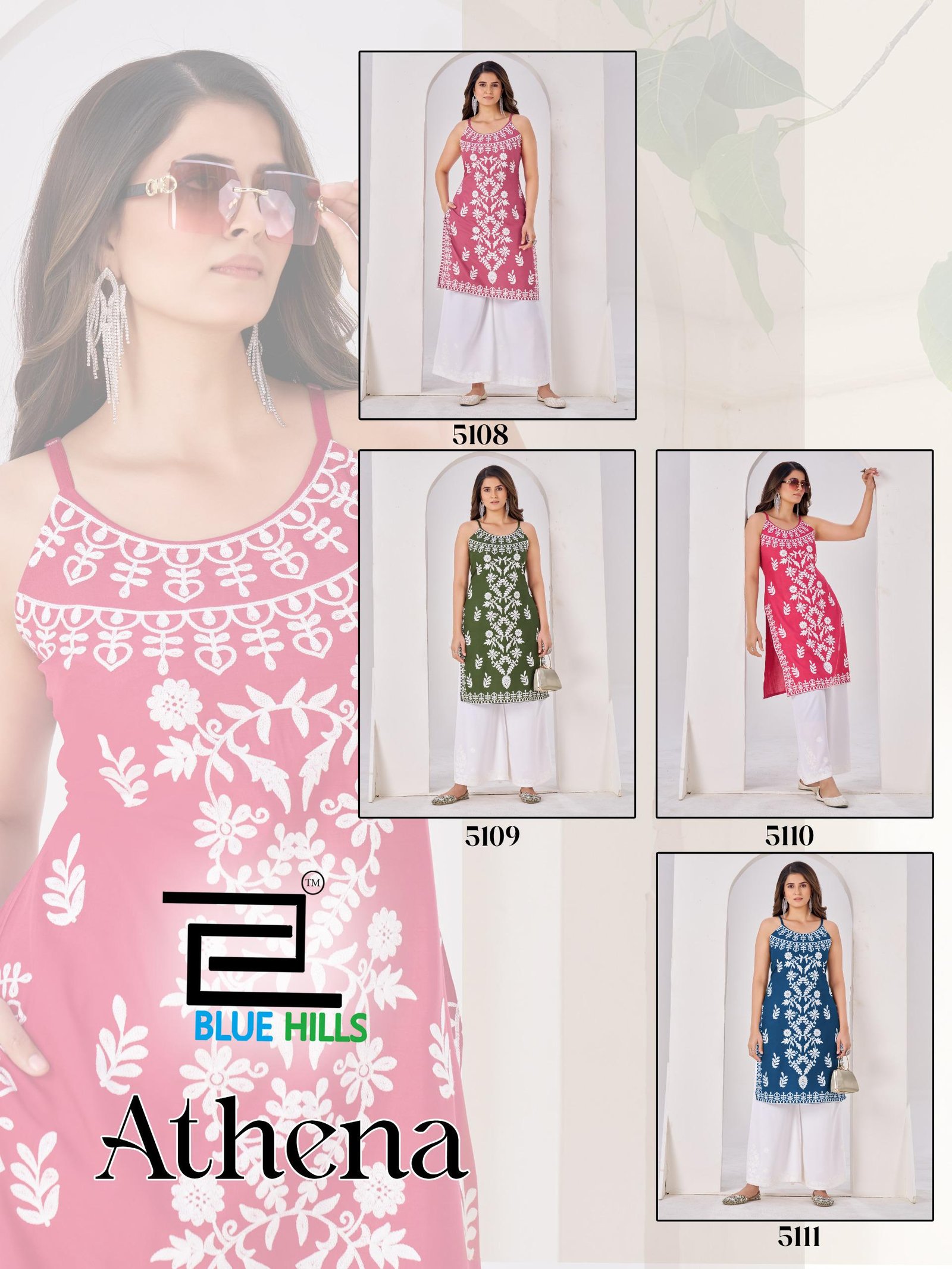 Blue Hills Athena Rayon With Embroidery Work Top Collection Wholesale 8 Latest Blue Hills Athena Rayon With Embroidery Work Top Collection Wholesale 2026