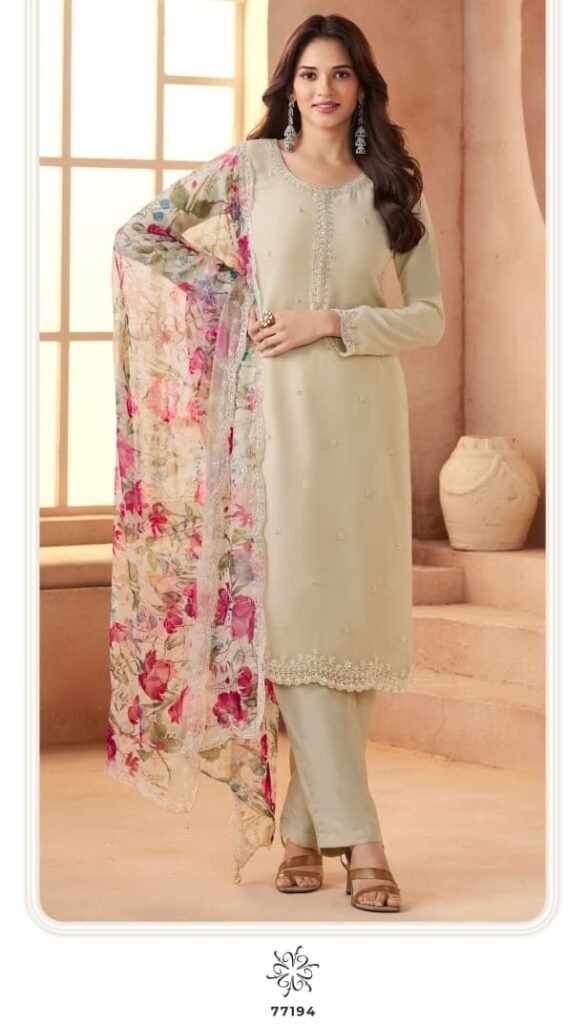 Beautiful Vinay Kuleesh Anmol Organza With Embroidery Work Salwar Kameez Wholesale 2026 6 Beautiful Vinay Kuleesh Anmol Organza With Embroidery Work Salwar Kameez Wholesale 2026