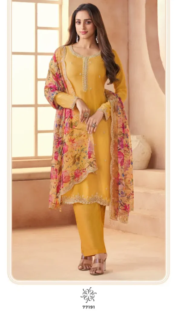 Beautiful Vinay Kuleesh Anmol Organza With Embroidery Work Salwar Kameez Wholesale 2026 7 Beautiful Vinay Kuleesh Anmol Organza With Embroidery Work Salwar Kameez Wholesale 2026