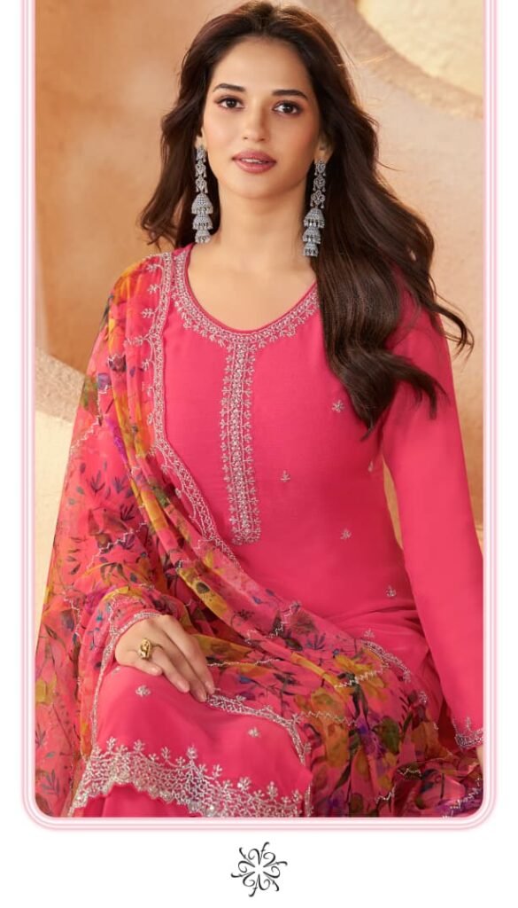 Beautiful Vinay Kuleesh Anmol Organza With Embroidery Work Salwar Kameez Wholesale 2026 8 Beautiful Vinay Kuleesh Anmol Organza With Embroidery Work Salwar Kameez Wholesale 2026