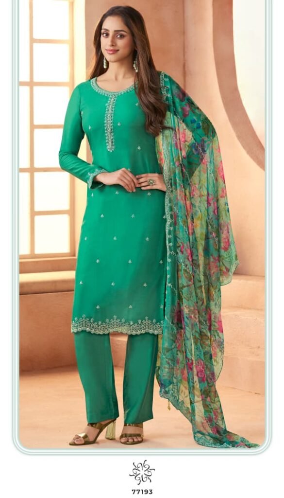 Beautiful Vinay Kuleesh Anmol Organza With Embroidery Work Salwar Kameez Wholesale 2026 9 Beautiful Vinay Kuleesh Anmol Organza With Embroidery Work Salwar Kameez Wholesale 2026