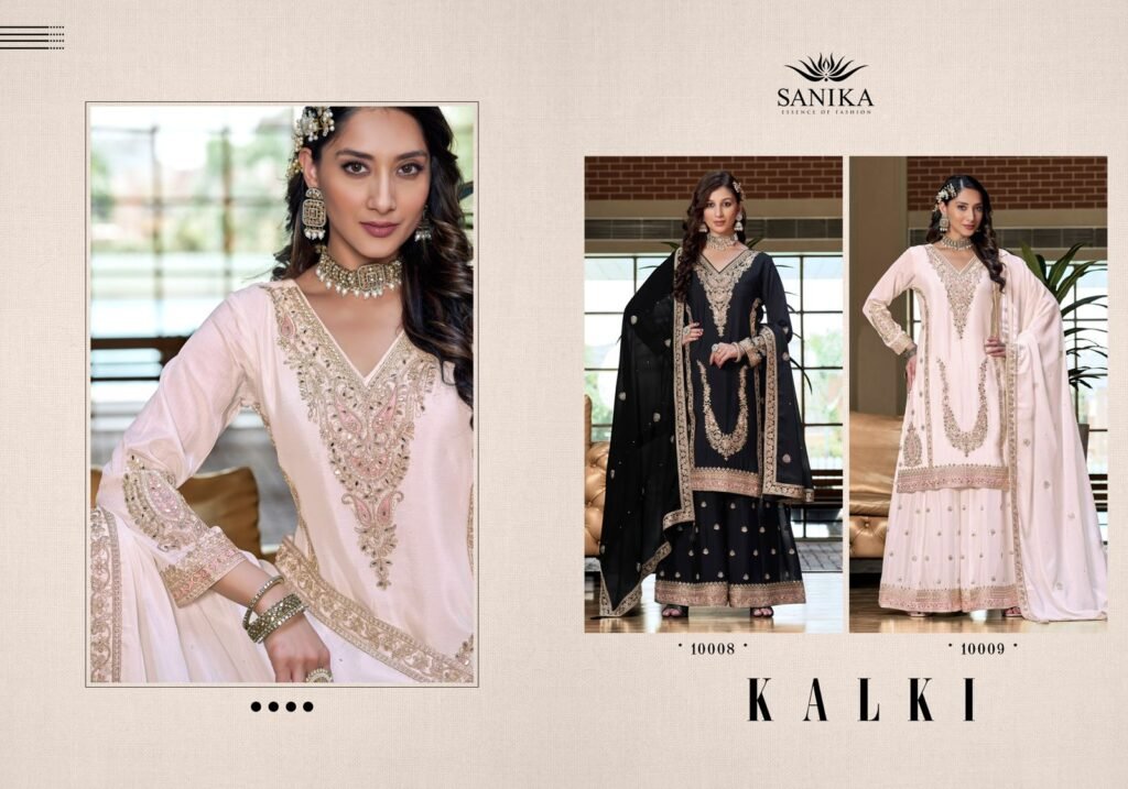 Stylish Sanika Kalki Premium Chinon Silk Embroidery and Hand Worked Readymade Salwar Suit Wholesale 2026 4 Stylish Sanika Kalki Premium Chinon Silk Embroidery and Hand Worked Readymade Salwar Suit Wholesale 2026
