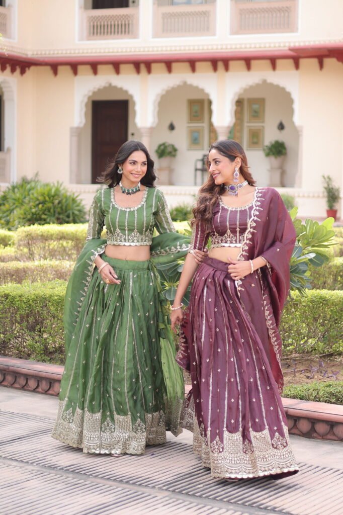 Beautiful Lekha KA 5056 Gold Crush Sequins & Embroidery Lehenga Choli Wholesale 2026 10 Beautiful Lekha KA 5056 Gold Crush Sequins & Embroidery Lehenga Choli Wholesale 2026