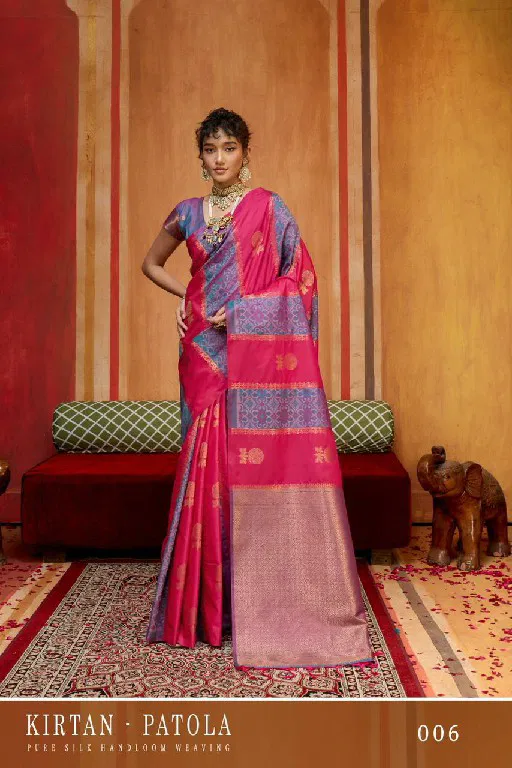 Rajtex Kirtan Patola Pure Silk Handloom Weaving Saree Wholesale 10 Beautiful Rajtex Kirtan Patola Pure Silk Handloom Weaving Saree Wholesale 2026