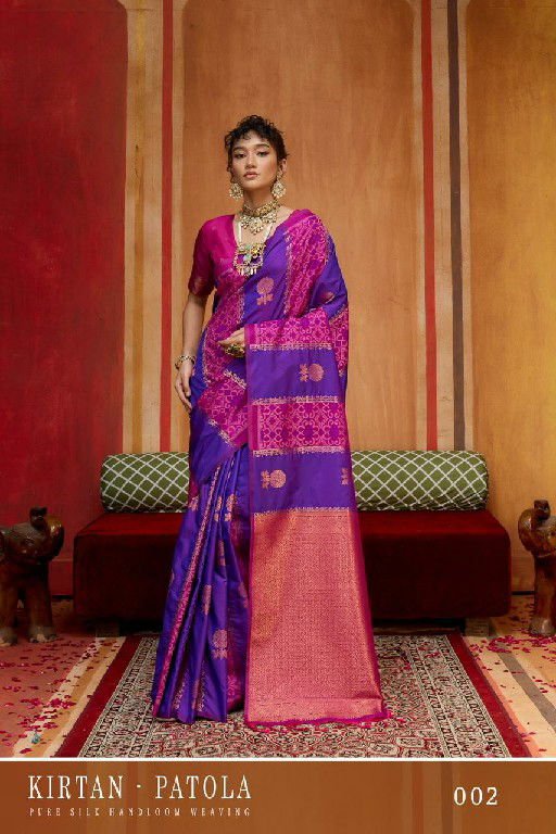 Rajtex Kirtan Patola Pure Silk Handloom Weaving Saree Wholesale 11 Beautiful Rajtex Kirtan Patola Pure Silk Handloom Weaving Saree Wholesale 2026