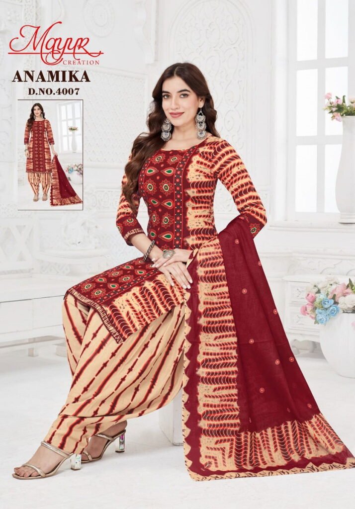 Latest Mayur Anamika Vol 4 Cotton Printed Daily Wear Dress Material Collection Wholesale 2026 3 Latest Mayur Anamika Vol 4 Cotton Printed Daily Wear Dress Material Collection Wholesale 2026