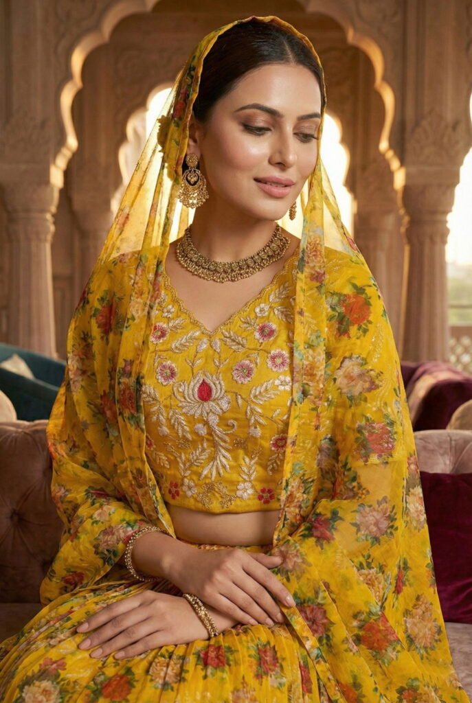 Launching Senhora Gulab 7103 To 7106 Orgenza Embroidered Designer Lehenga Choli Collection Wholesale 2026 11 Launching Senhora Gulab 7103 To 7106 Orgenza Embroidered Designer Lehenga Choli Collection Wholesale 2026