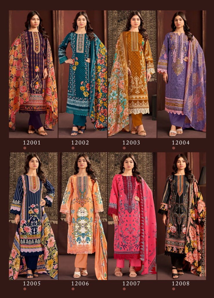 Latest Jash Qurbat Vol 12 Mix Cotton Printed Dress Material Collection Wholesale 2026 10 Latest Jash Qurbat Vol 12 Mix Cotton Printed Dress Material Collection Wholesale 2026