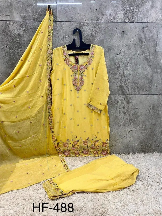 Hoor Tex Hf 488 A to D Pakistani Chiffon Salwar Kameez Wholesale 6 Beautiful Hoor Tex Hf 488 A to D Pakistani Chiffon Salwar Kameez Wholesale 2026