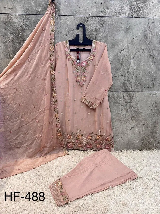 Hoor Tex Hf 488 A to D Pakistani Chiffon Salwar Kameez Wholesale 8 Beautiful Hoor Tex Hf 488 A to D Pakistani Chiffon Salwar Kameez Wholesale 2026