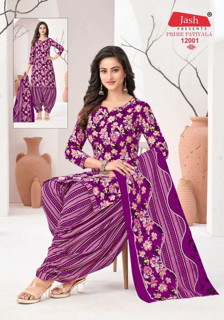 Buy Jash Prime Patiyala Vol 12 Printed Cotton Dress Material Wholesale 2026