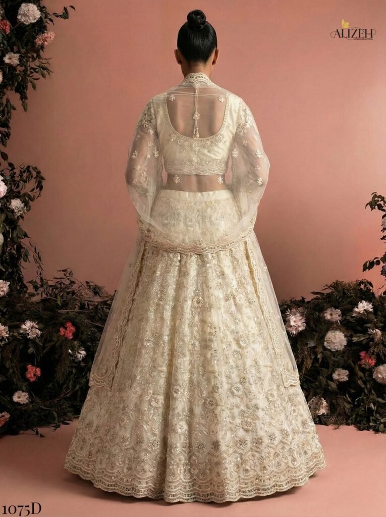 Latest Alizeh Bridal Heritage Colours 1075 Butterfly Net Designer Lehenga Choli Collection Wholesale 2026