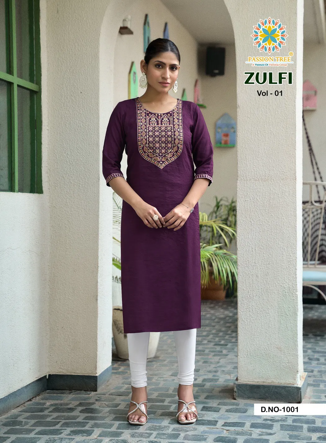 Zulfi Vol 1 By Passion Tree Vertican Plain Embroidery Work Top Collection Wholesale 4 Latest Zulfi Vol 1 By Passion Tree Vertican Plain Embroidery Work Top Collection Wholesale 2026