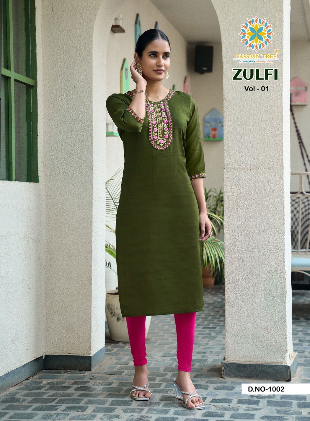 Zulfi Vol 1 By Passion Tree Vertican Plain Embroidery Work Top Collection Wholesale 5 Latest Zulfi Vol 1 By Passion Tree Vertican Plain Embroidery Work Top Collection Wholesale 2026