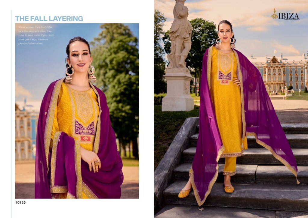 Buy Ibiza Rang Bandhej Silk Digital Printed Salwar Suit Collection Wholesale 2026