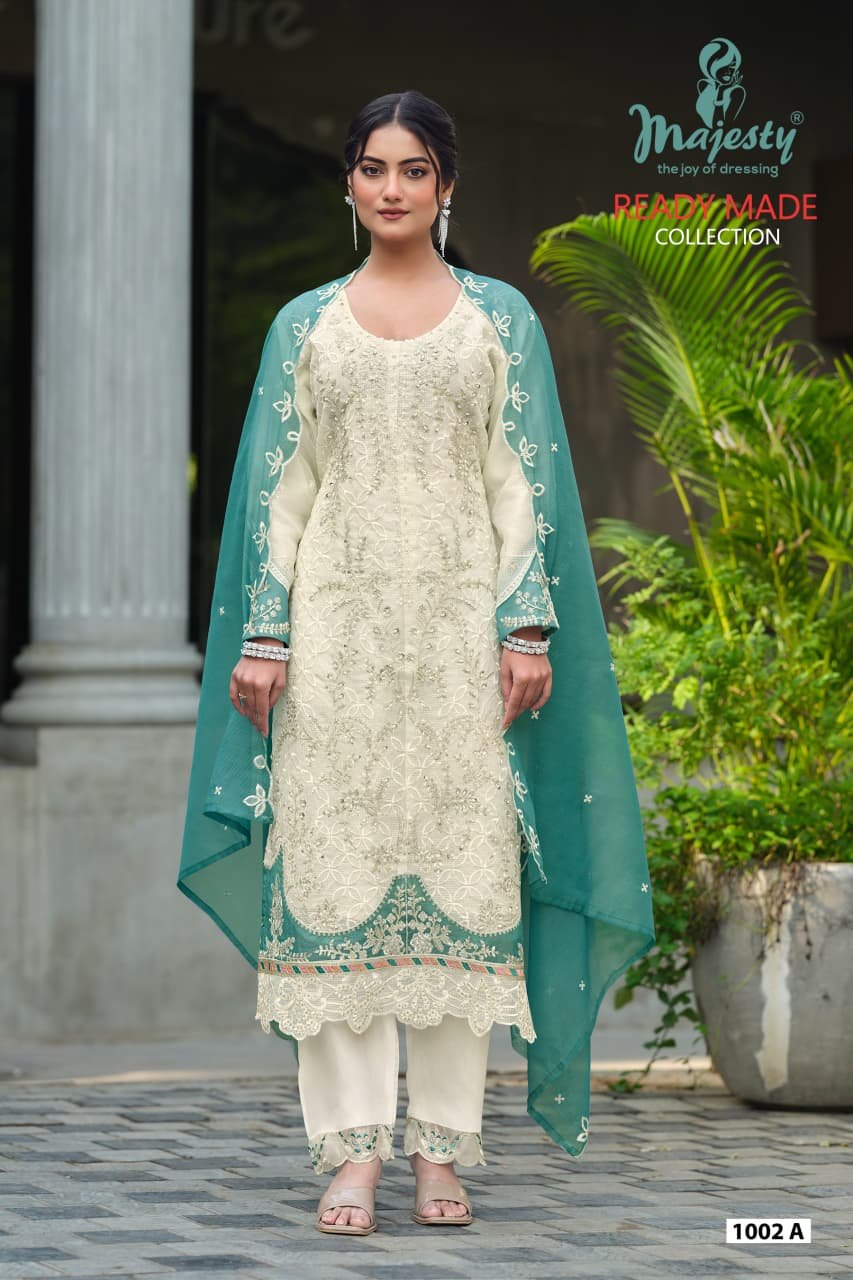 Majesty 1002 A To D Kota Checks With Embroidery Work Pakistani Salwar Kameez Wholesale 7 Latest Majesty 1002 A To D Kota Checks With Embroidery Work Pakistani Salwar Kameez Wholesale 2026