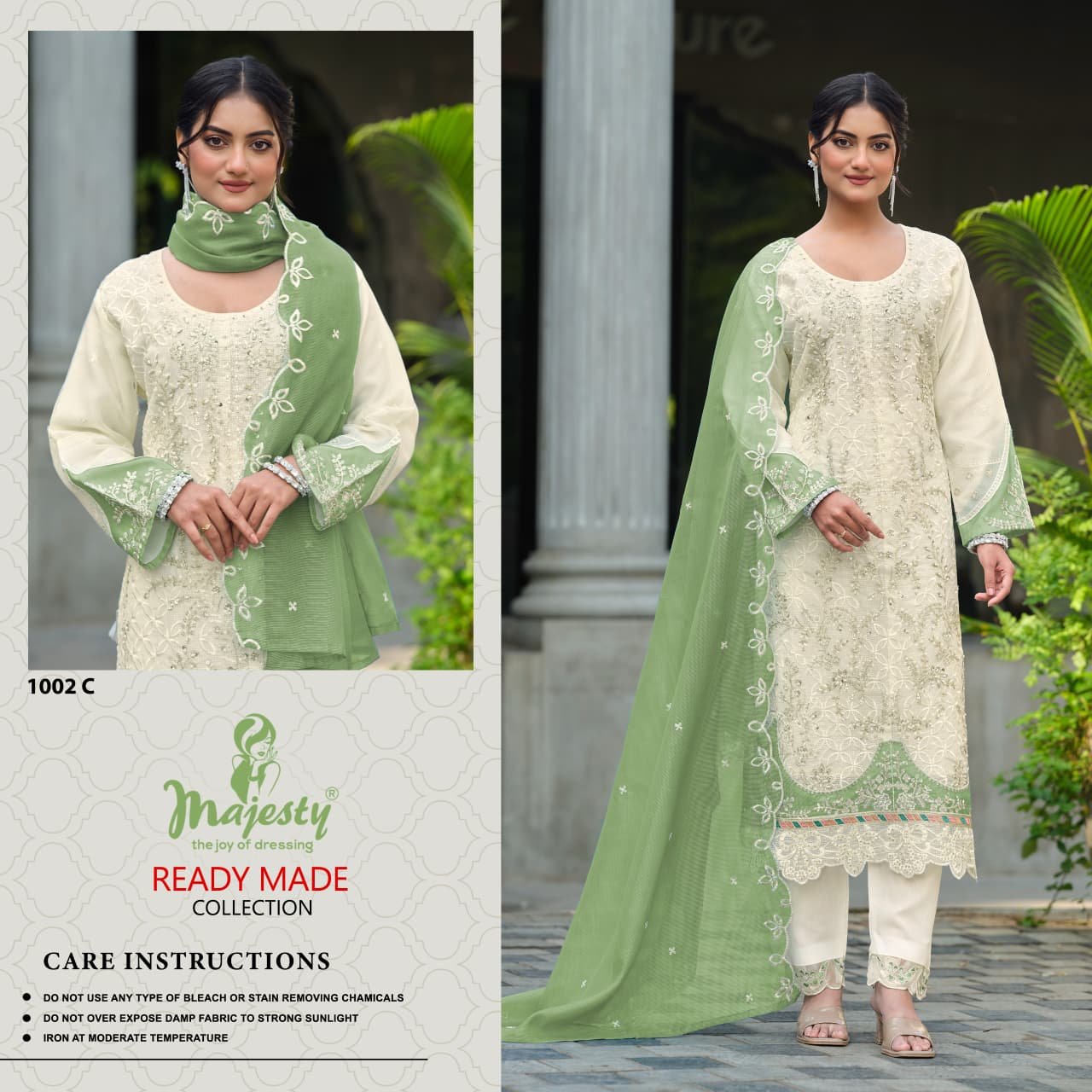 Majesty 1002 A To D Kota Checks With Embroidery Work Pakistani Salwar Kameez Wholesale 9 Latest Majesty 1002 A To D Kota Checks With Embroidery Work Pakistani Salwar Kameez Wholesale 2026