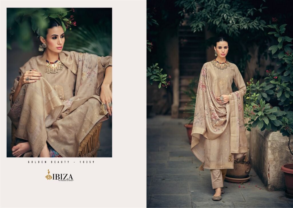 Launching Ibiza Ellena Pure Silk Cotton Jacquard With Handwork Salwar Kameez Wholesale 2026