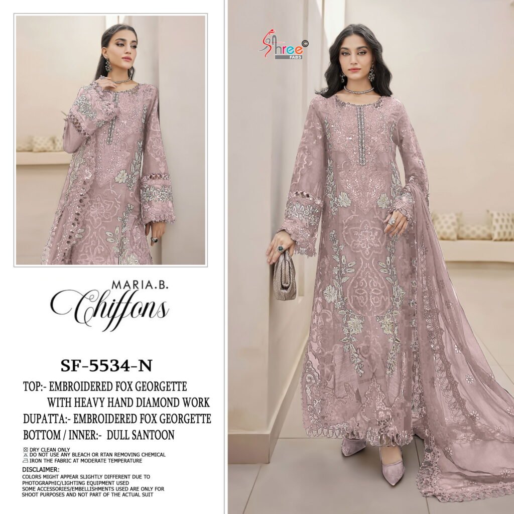 Buy Shree Sf 5534 Vol 2 Faux Georgette Embroidery Pakistani Salwar Kameez Wholesale 2026