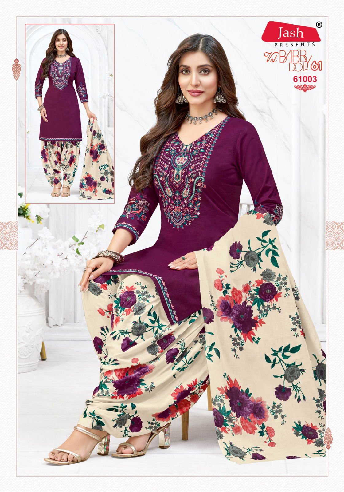 Jash Baby Doll Vol 61 Cotton Dress Material Collection Wholesale 8 Buy Jash Baby Doll Vol 61 Cotton Dress Material Collection Wholesale 2026