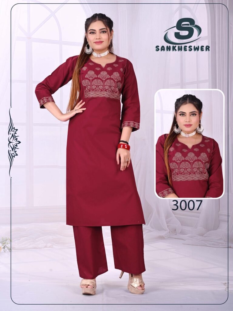 Beautiful Sankheswer Special Vol 3 Dhabu Cotton With Work Top And Bottom Collection Wholesale 2026