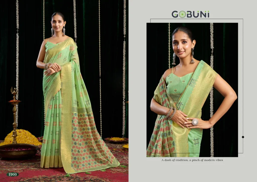 Beautiful Gobuni Shikha Soft Spun Cotton Jari Saree Collection Wholesale 2026 3 Beautiful Gobuni Shikha Soft Spun Cotton Jari Saree Collection Wholesale 2026