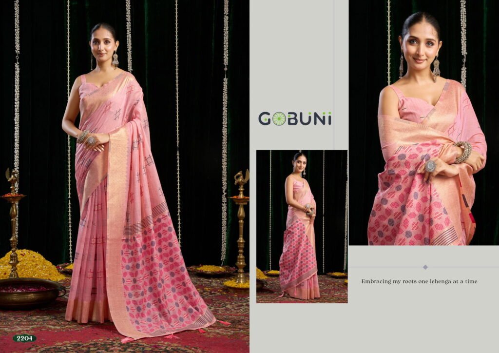 Beautiful Gobuni Shikha Soft Spun Cotton Jari Saree Collection Wholesale 2026 4 Beautiful Gobuni Shikha Soft Spun Cotton Jari Saree Collection Wholesale 2026