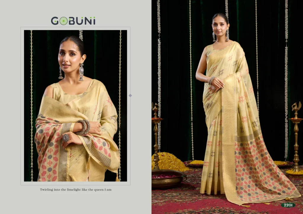 Beautiful Gobuni Shikha Soft Spun Cotton Jari Saree Collection Wholesale 2026 5 Beautiful Gobuni Shikha Soft Spun Cotton Jari Saree Collection Wholesale 2026