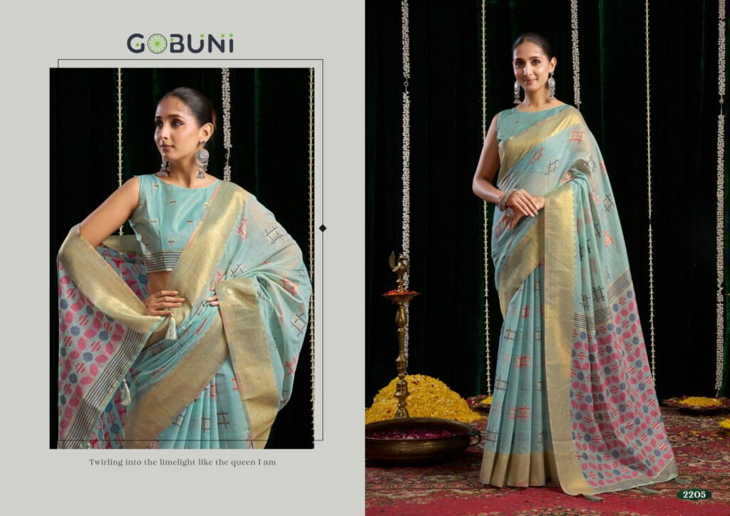 Beautiful Gobuni Shikha Soft Spun Cotton Jari Saree Collection Wholesale 2026 6 Beautiful Gobuni Shikha Soft Spun Cotton Jari Saree Collection Wholesale 2026