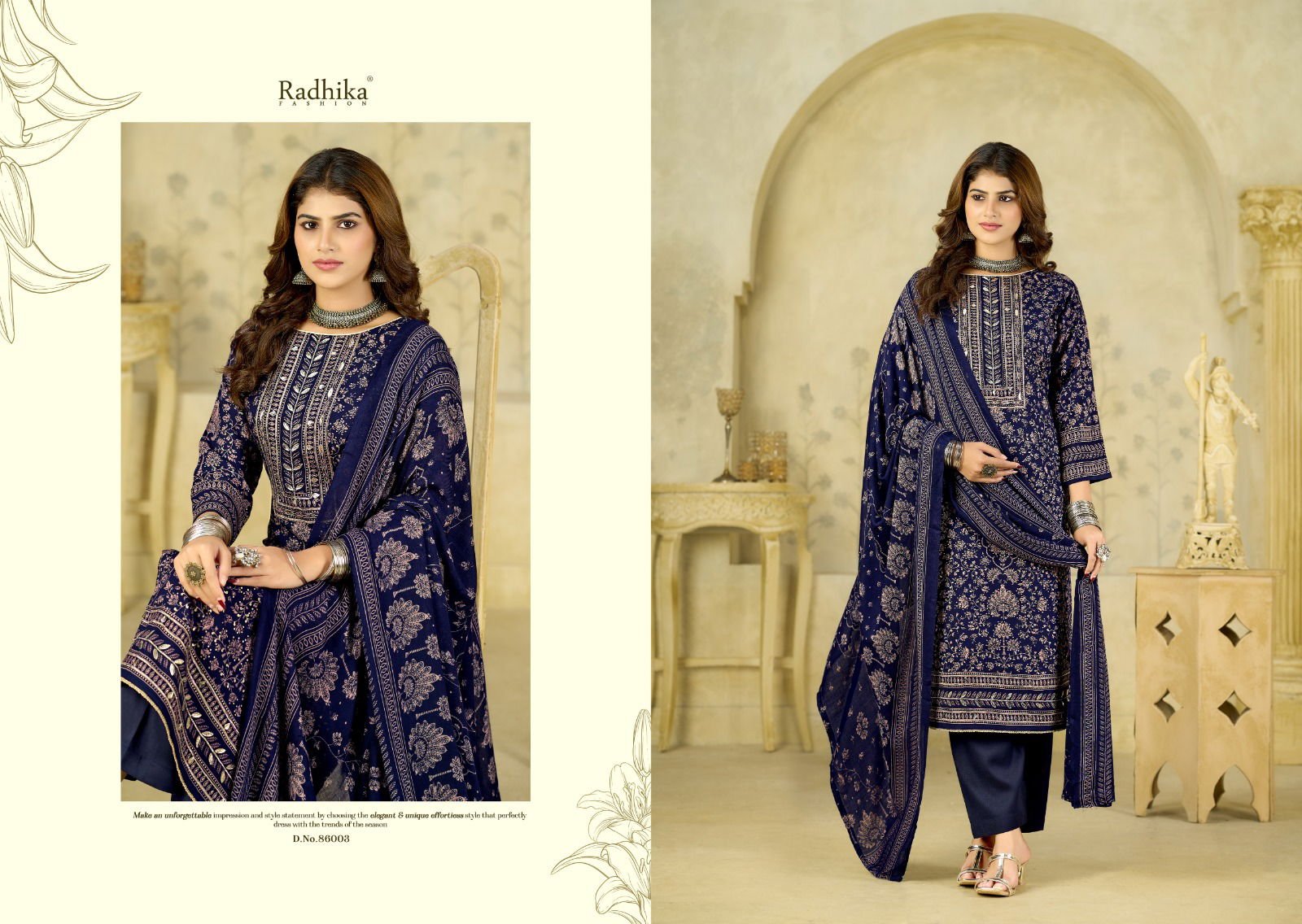 Radhika Azara Firoza Vol 3 Viscose Printed Dress Material Collection Wholesale 7 Launching Radhika Azara Firoza Vol 3 Viscose Printed Dress Material Collection Wholesale 2026