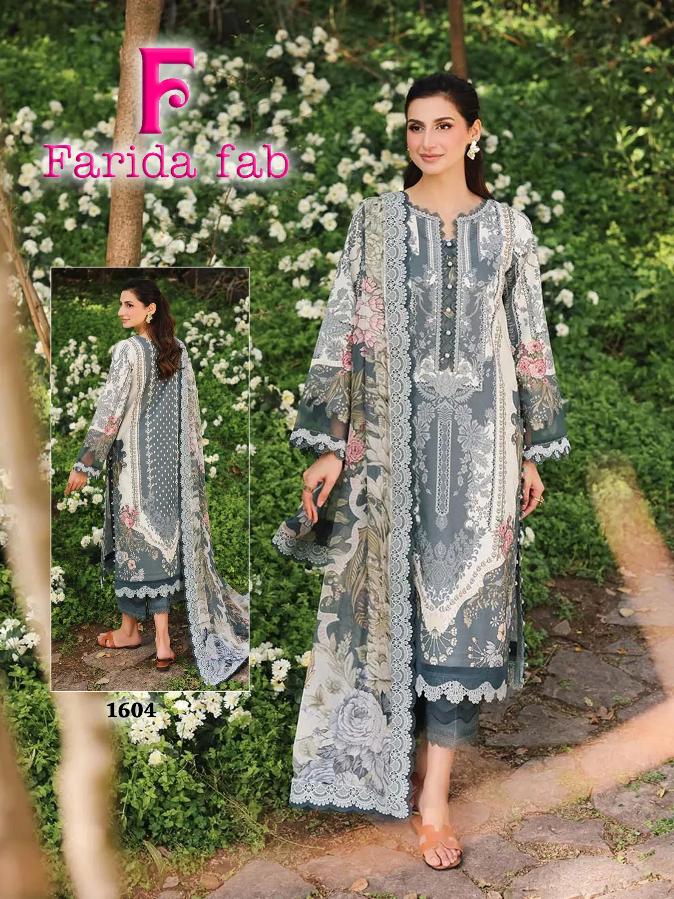 Farida Fab Ellija B Heavy Luxury Lawn Cotton Dress Material Collection Wholesale 7 Stylish Farida Fab Ellija B Heavy Luxury Lawn Cotton Dress Material Collection Wholesale 2026
