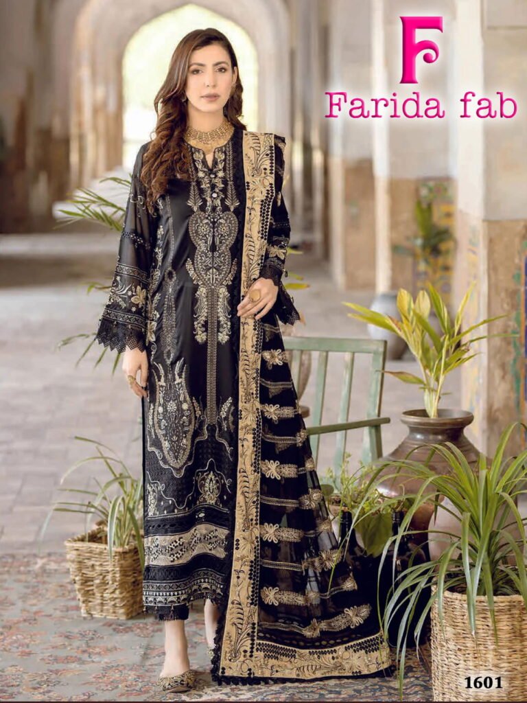 Stylish Farida Fab Ellija B Heavy Luxury Lawn Cotton Dress Material Collection Wholesale 2026 2 Stylish Farida Fab Ellija B Heavy Luxury Lawn Cotton Dress Material Collection Wholesale 2026