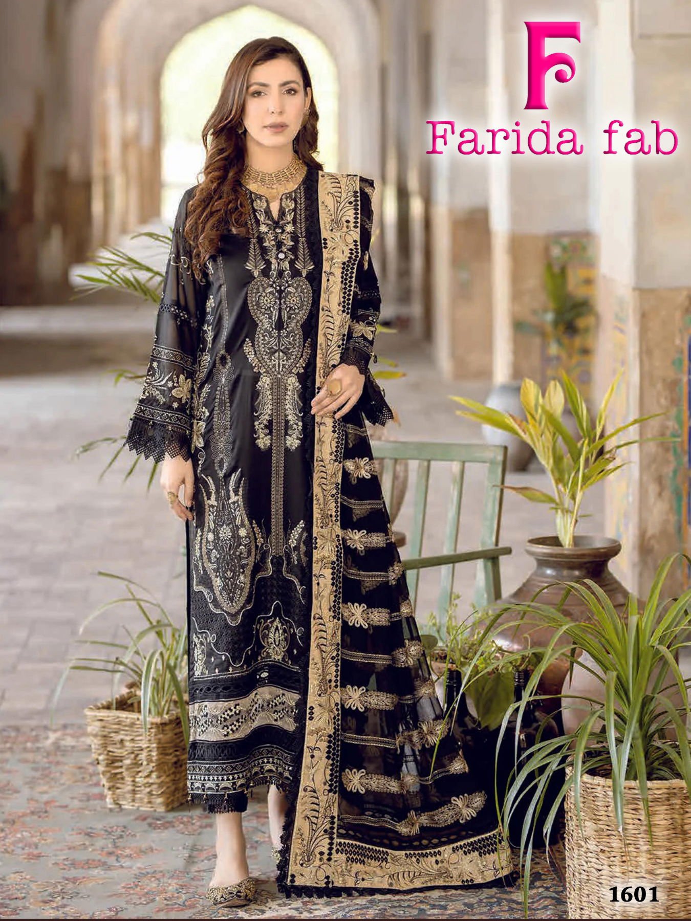 Farida Fab Ellija B Heavy Luxury Lawn Cotton Dress Material Collection Wholesale 4 Stylish Farida Fab Ellija B Heavy Luxury Lawn Cotton Dress Material Collection Wholesale 2026