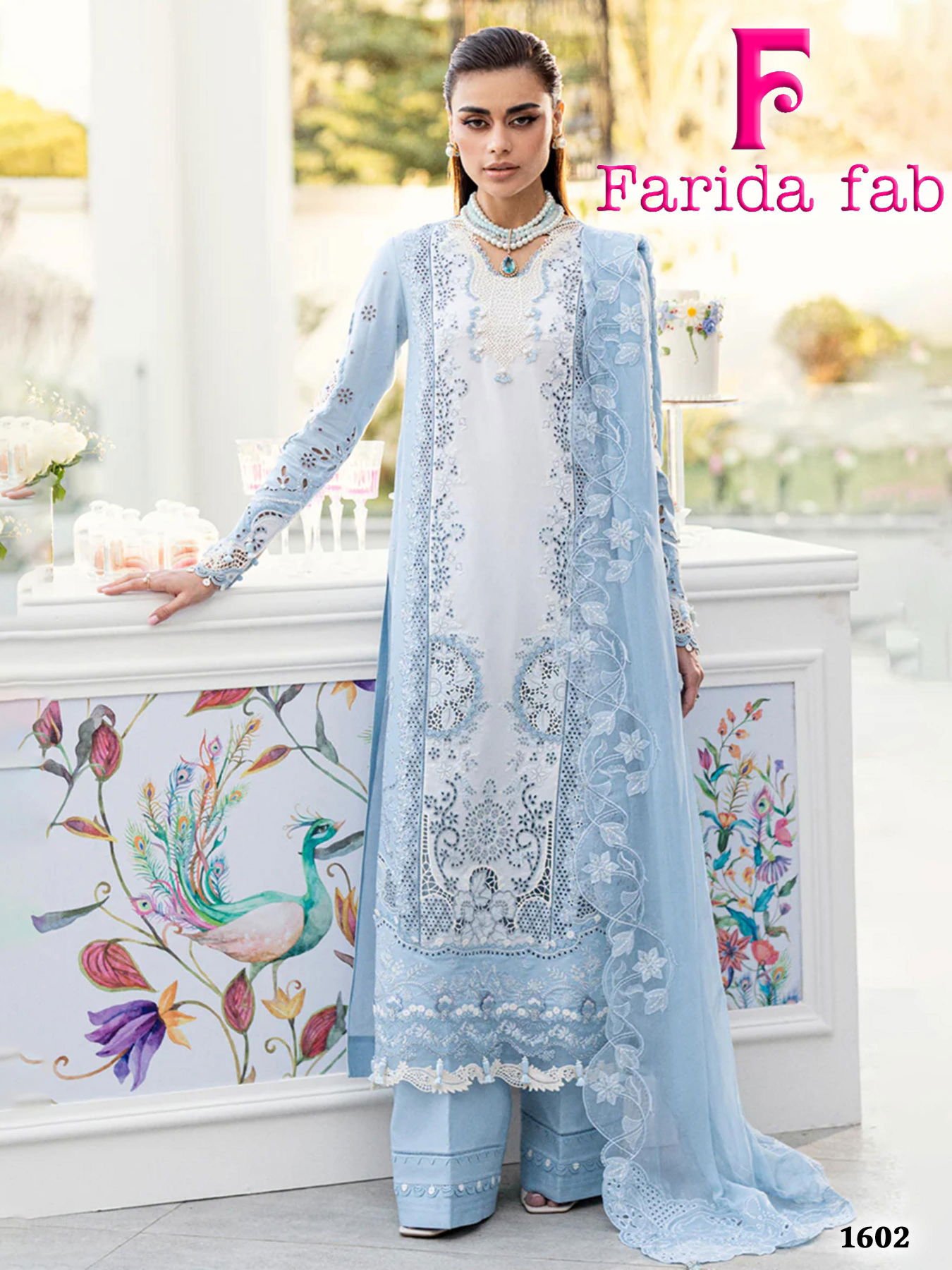 Farida Fab Ellija B Heavy Luxury Lawn Cotton Dress Material Collection Wholesale 5 Stylish Farida Fab Ellija B Heavy Luxury Lawn Cotton Dress Material Collection Wholesale 2026