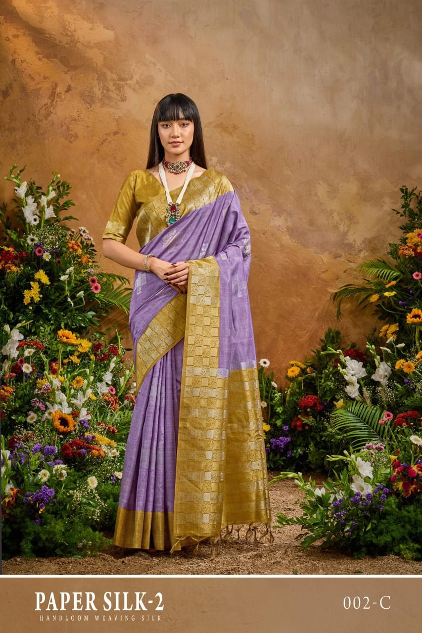 Rajtex Paper Silk 02 Handloom Weaiving Paper Silk Saree Collection Wholesale 6 Beautiful Rajtex Paper Silk 02 Handloom Weaiving Paper Silk Saree Collection Wholesale 2026